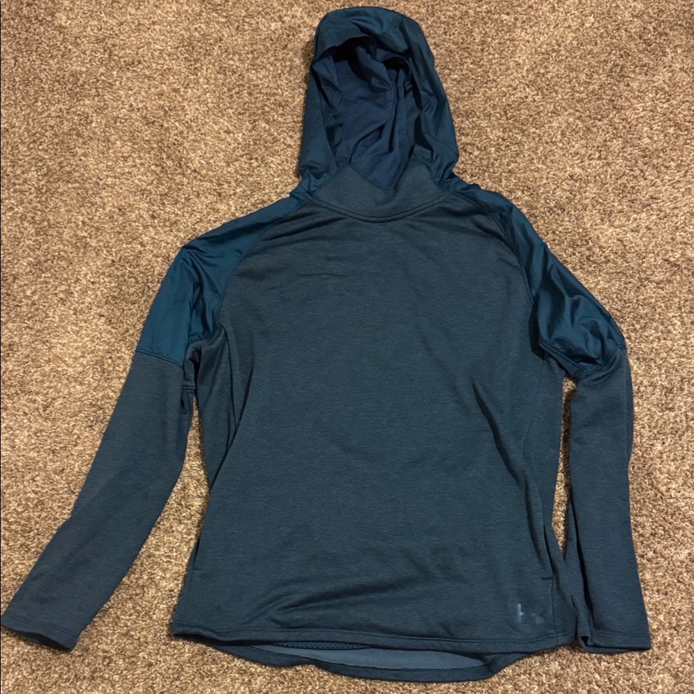 Under Armour Dark Blue ColdGear Hoodie L